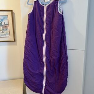 Baby DeeDee Purple Sleep Sack Size Large